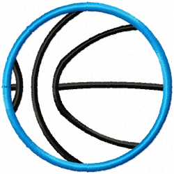 Basketball Embroidery Design 6 Basketball Embroidery Design 6